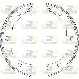 Гальмівні колодки барабанні RH ROADHOUSE 4716.00