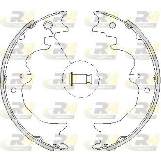 Гальмівні колодки барабанні RH ROADHOUSE 4727.00