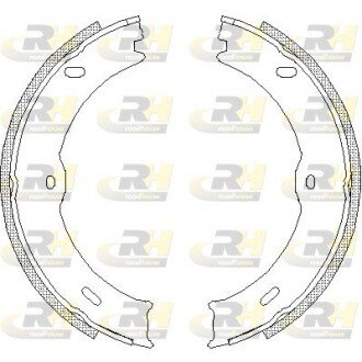 Гальмівні колодки барабанні RH ROADHOUSE 4746.00