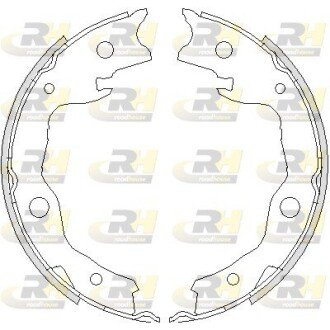 Гальмівні колодки барабанні RH ROADHOUSE 4752.00