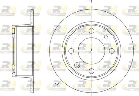 Гальмівний диск RH ROADHOUSE 6021.00