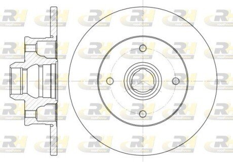 Гальмівний диск RH ROADHOUSE 6024.00 (фото 1)