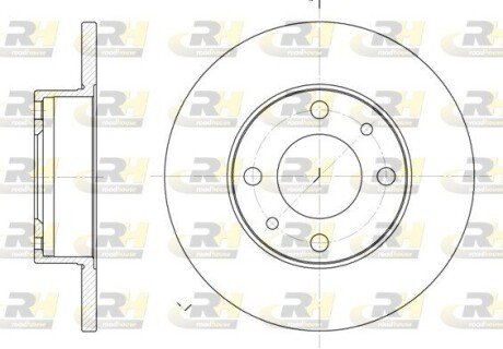 Гальмівний диск RH ROADHOUSE 6030.00