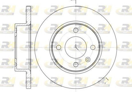 Гальмівний диск RH ROADHOUSE 6060.00