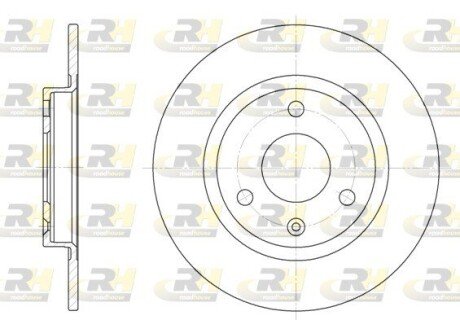 Гальмівний диск RH ROADHOUSE 6070.00