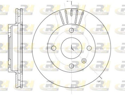 Гальмівний диск RH ROADHOUSE 6096.10