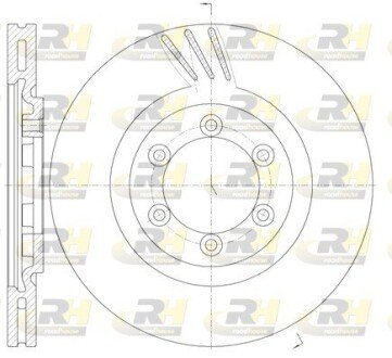 Гальмівний диск RH ROADHOUSE 61000.10
