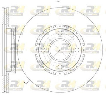 Гальмівний диск RH ROADHOUSE 61002.10
