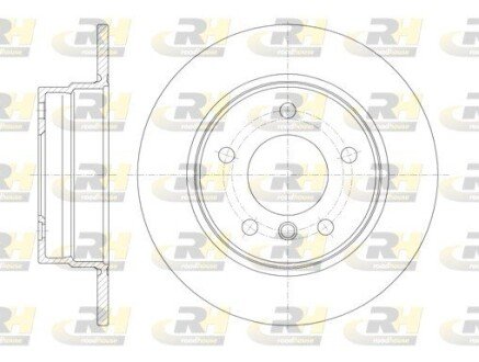Гальмівний диск RH ROADHOUSE 61013.00