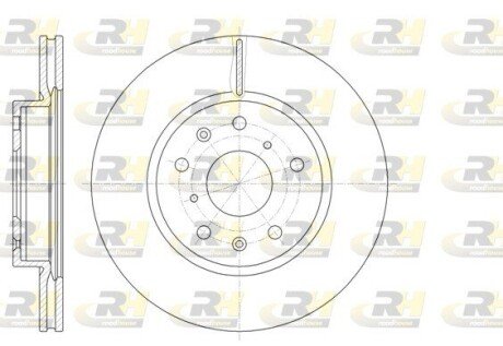 Гальмівний диск RH ROADHOUSE 61018.10