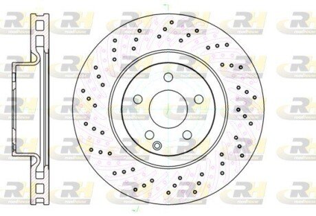 Гальмівний диск RH ROADHOUSE 61032.10