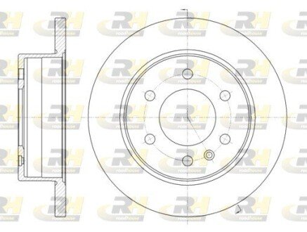 Гальмівний диск RH ROADHOUSE 61035.00