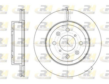 Гальмівний диск RH ROADHOUSE 61038.10