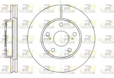 Гальмівний диск RH ROADHOUSE 61043.10