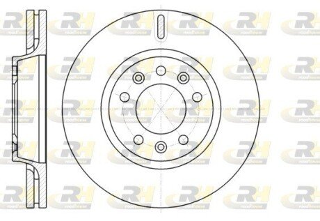Гальмівний диск RH ROADHOUSE 61052.10