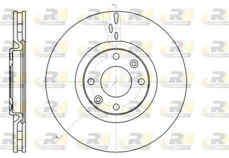 Гальмівний диск RH ROADHOUSE 61059.10