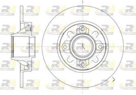 Гальмівний диск RH ROADHOUSE 61060.00