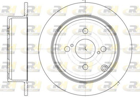 Гальмівний диск RH ROADHOUSE 61073.00