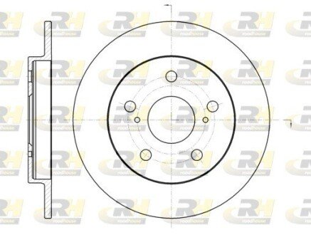 Гальмівний диск RH ROADHOUSE 61074.00