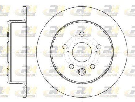 Гальмівний диск RH ROADHOUSE 61075.00