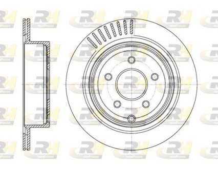 Гальмівний диск RH ROADHOUSE 61091.10