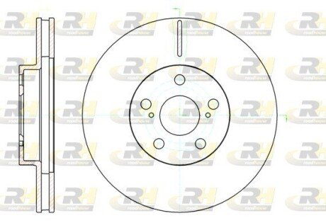 Гальмівний диск RH ROADHOUSE 61093.10