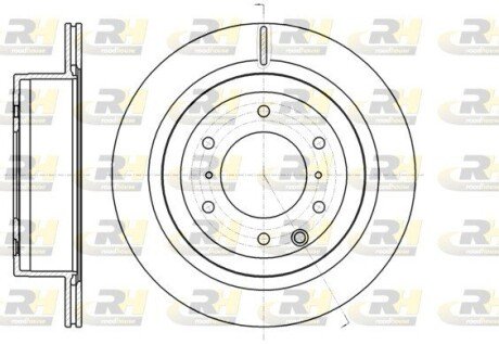 Гальмівний диск RH ROADHOUSE 61099.10
