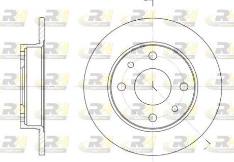 Гальмівний диск RH ROADHOUSE 6110.00