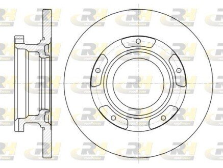 Гальмівний диск RH ROADHOUSE 61107.00