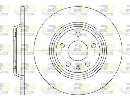 Гальмівний диск RH ROADHOUSE 61112.00 (фото 1)