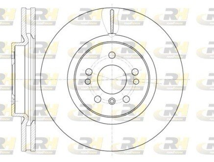 Гальмівний диск RH ROADHOUSE 61165.10