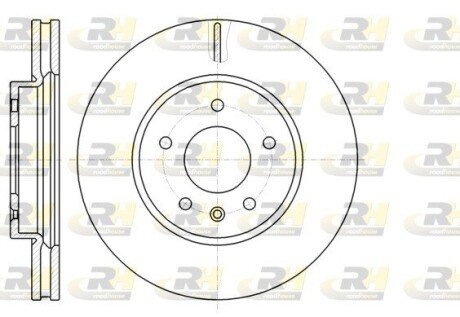 Гальмівний диск RH ROADHOUSE 61183.10