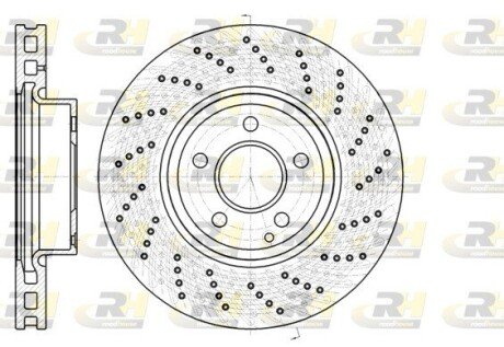 Гальмівний диск RH ROADHOUSE 61185.10