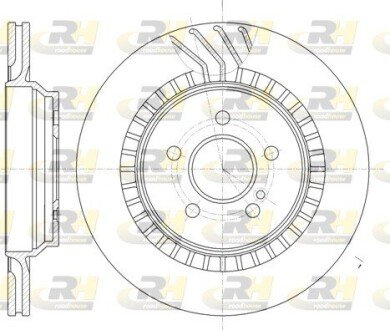 Гальмівний диск RH ROADHOUSE 61187.10