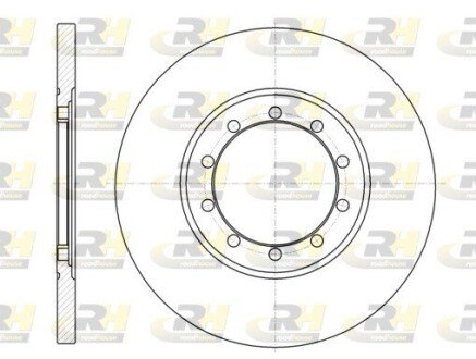 Гальмівний диск RH ROADHOUSE 61201.00