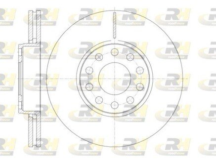 Гальмівний диск RH ROADHOUSE 61227.10