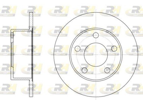 Гальмівний диск RH ROADHOUSE 6123.00