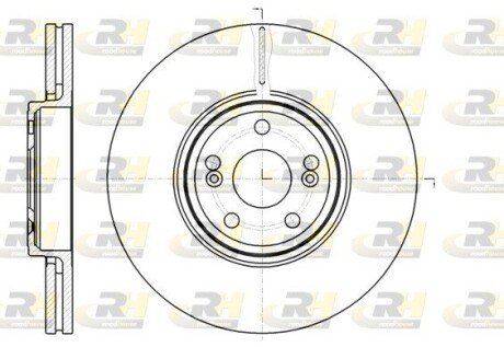 Гальмівний диск RH ROADHOUSE 61234.10