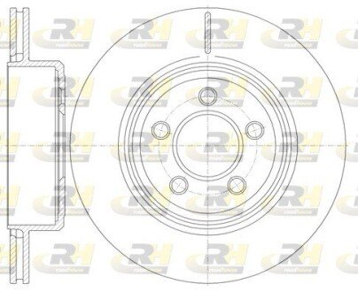 Гальмівний диск RH ROADHOUSE 61270.10
