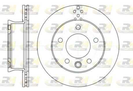 Гальмівний диск RH ROADHOUSE 61275.10