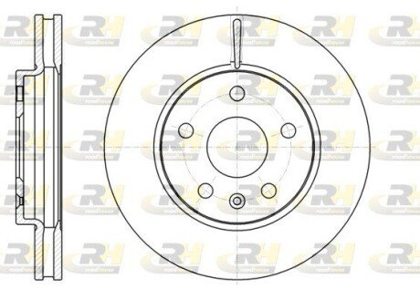 Гальмівний диск RH ROADHOUSE 61285.10