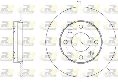 Гальмівний диск RH ROADHOUSE 6130.00