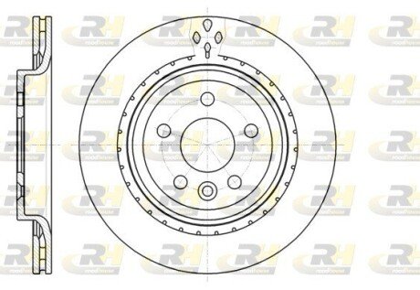 Гальмівний диск RH ROADHOUSE 61305.10