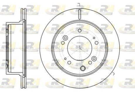 Гальмівний диск RH ROADHOUSE 61306.10