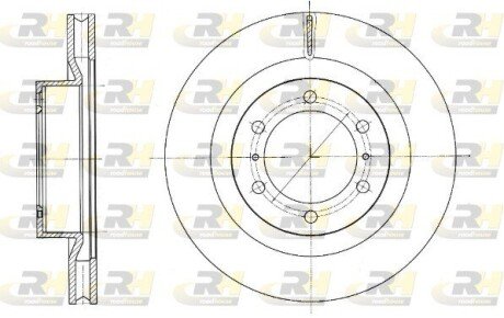 Гальмівний диск RH ROADHOUSE 61331.10