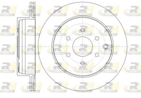Гальмівний диск RH ROADHOUSE 61354.10