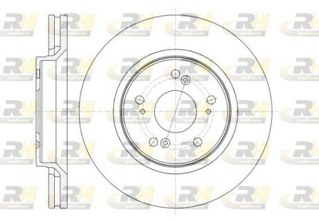 Гальмівний диск RH ROADHOUSE 61358.10