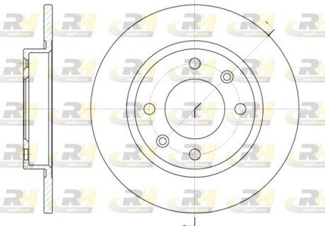 Гальмівний диск RH ROADHOUSE 6136.00