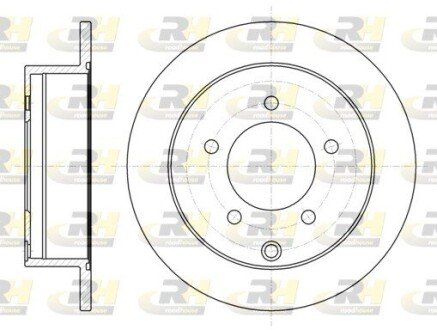 Гальмівний диск RH ROADHOUSE 61377.00