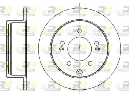 Гальмівний диск RH ROADHOUSE 61401.00